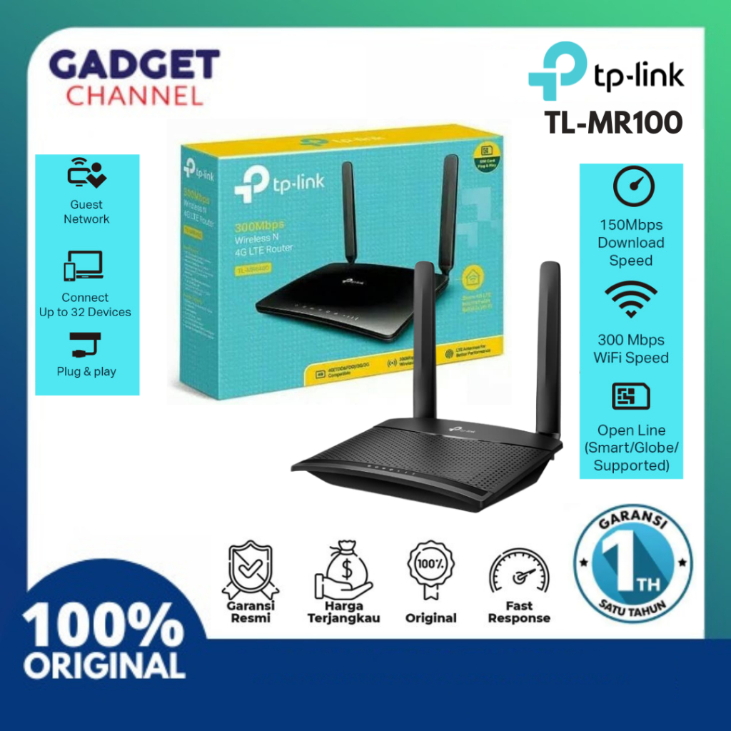 Tp Link Tl Mr Mbps Wireless N G Lte Router Unlock Year