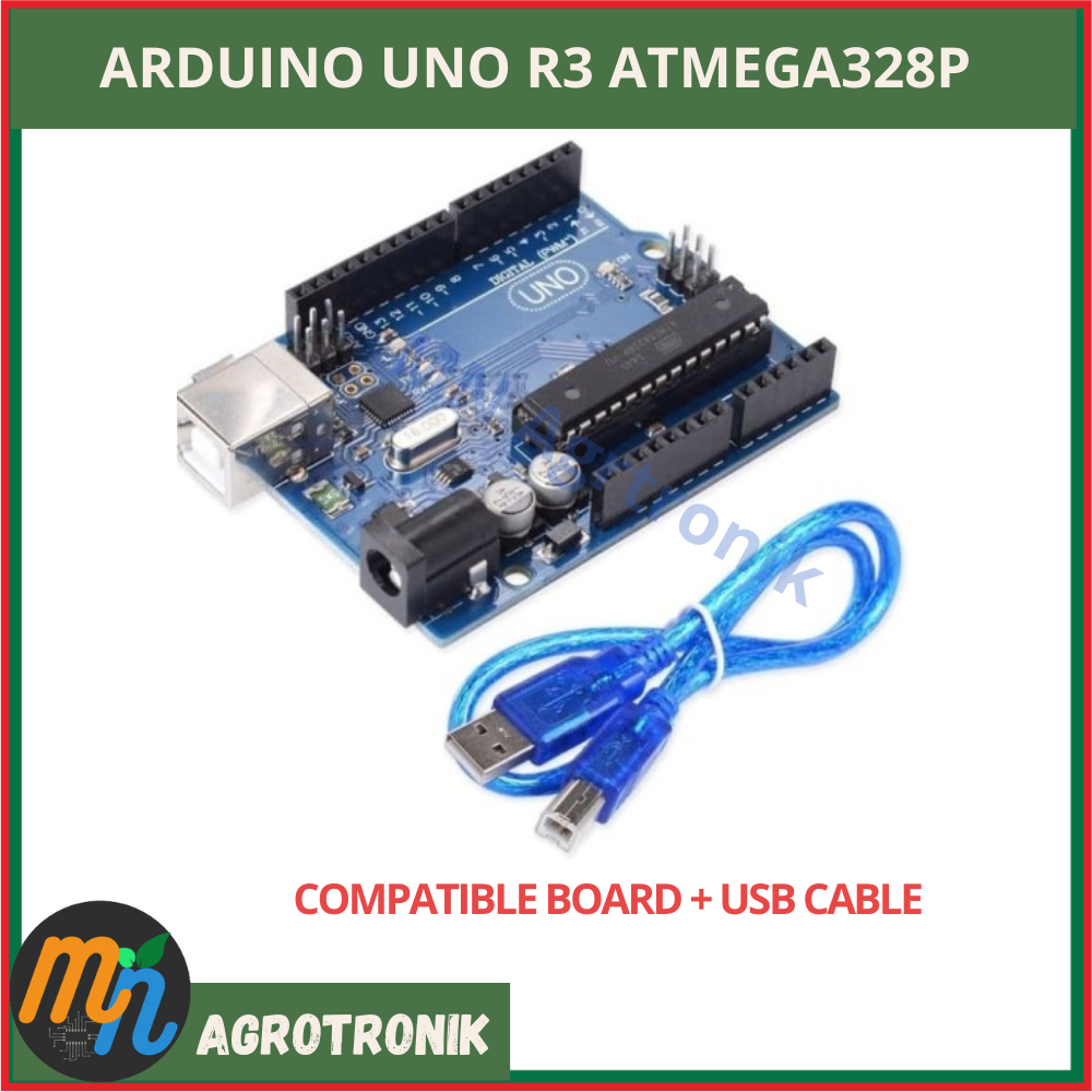 Arduino Uno R Atmega P Atmega U Compatible Board Usb Cable