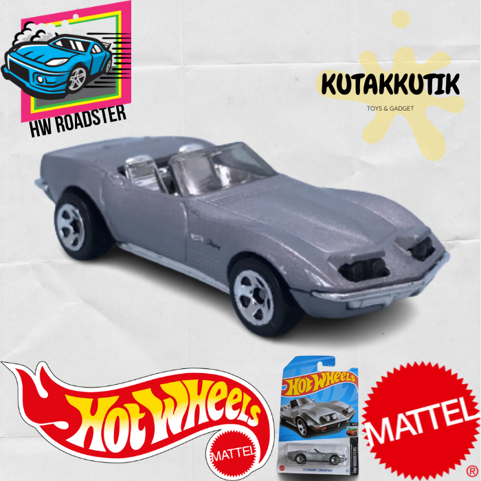 Hot Wheels Mobil Stingray Convertible Abu Lot L Hw Roadsters