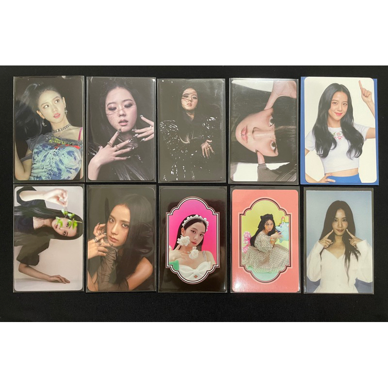 Photocard PC JISOO BLACKPINK SEASON GREETINGS 2020 APPLEMUSIC THE ALBUM