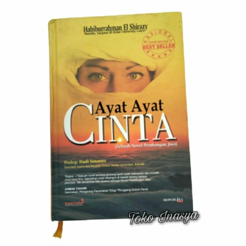 Novel Ayat Cinta By Habiburrahman El Shirazy Hard Cover Original