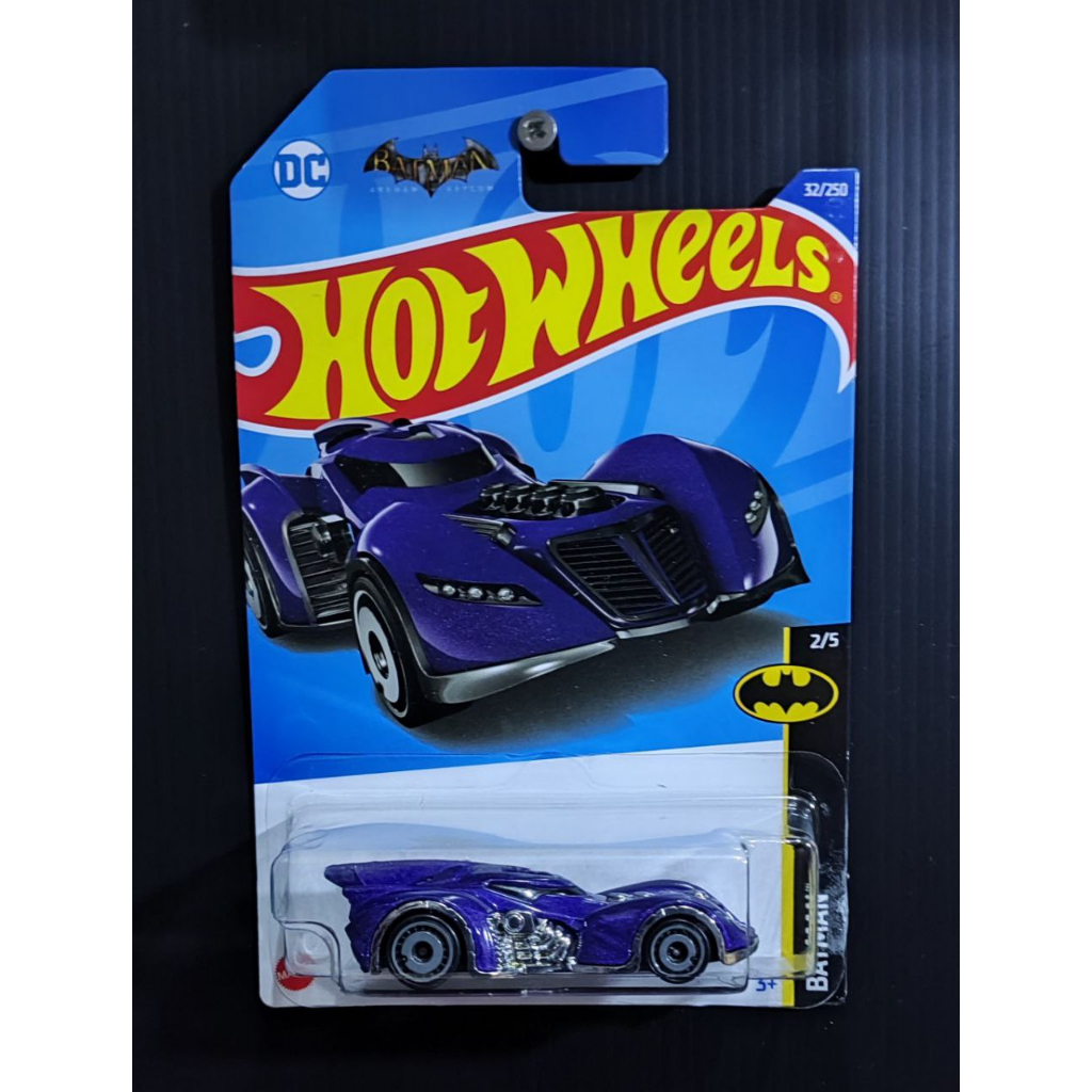 Hot Wheels Batman Arkham Asylum Batmobile Shopee Malaysia