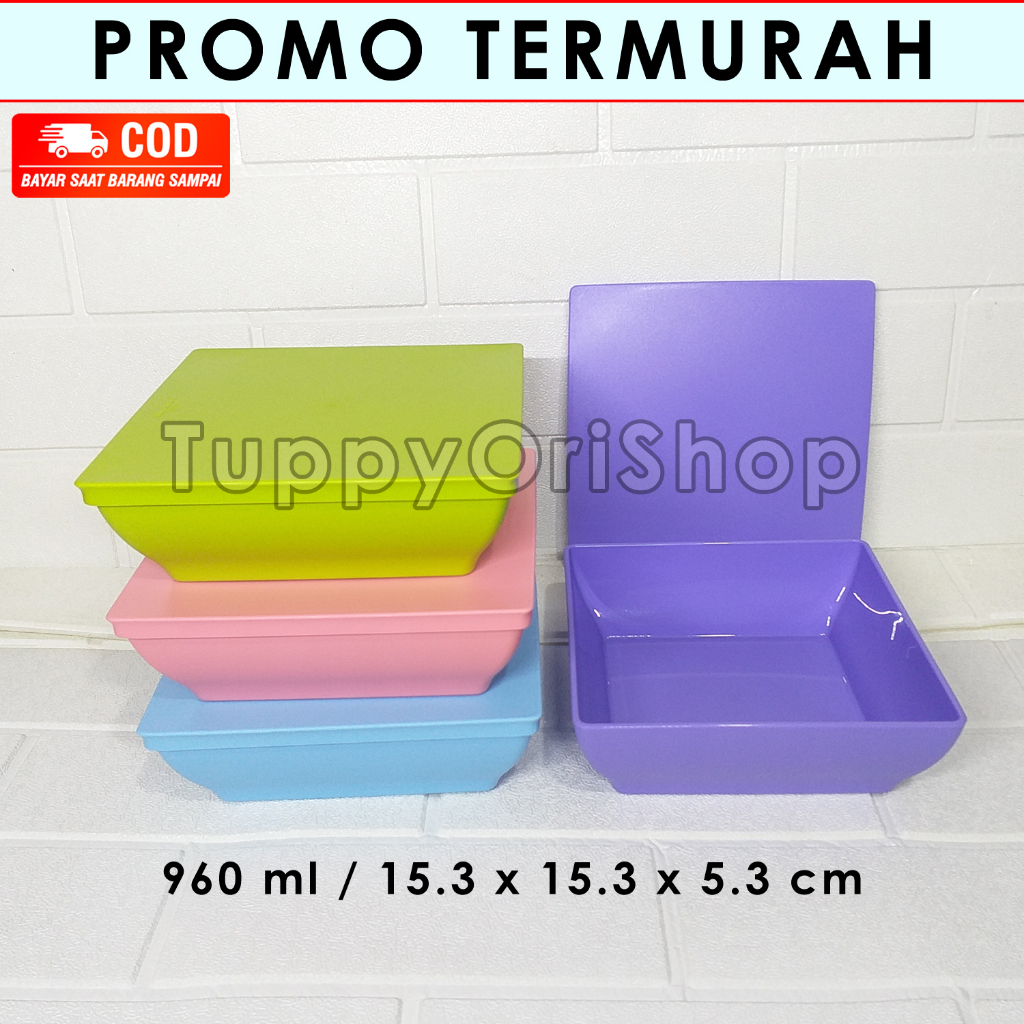 Zen Square Ml Tupperware Shopee Malaysia