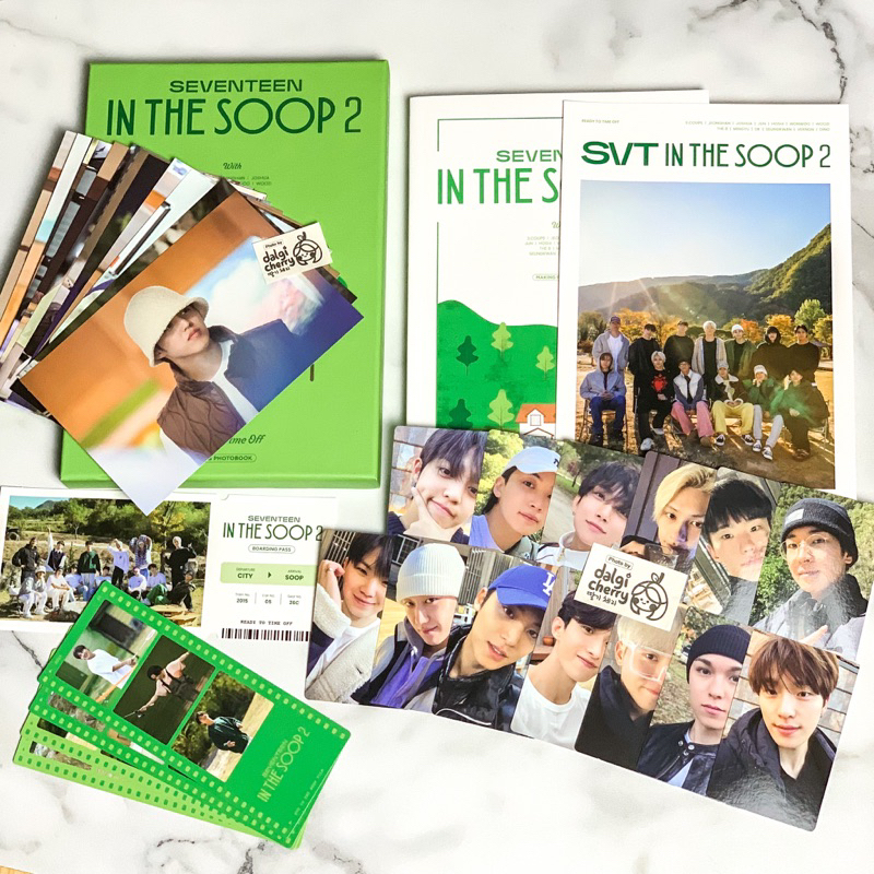 Sharing Official Seventeen SVT SVT In The Soop ITS 2 Making Photobook