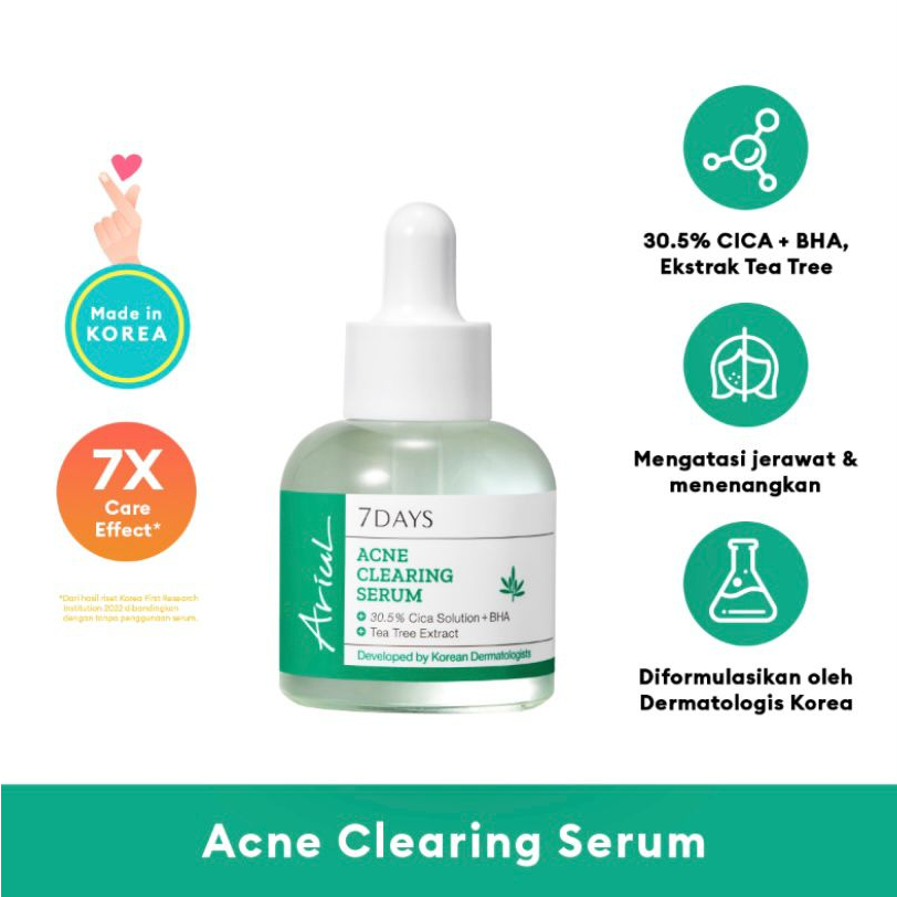 Ariul Days Serum Glow Brightening Acne Clearing Advanced Anti