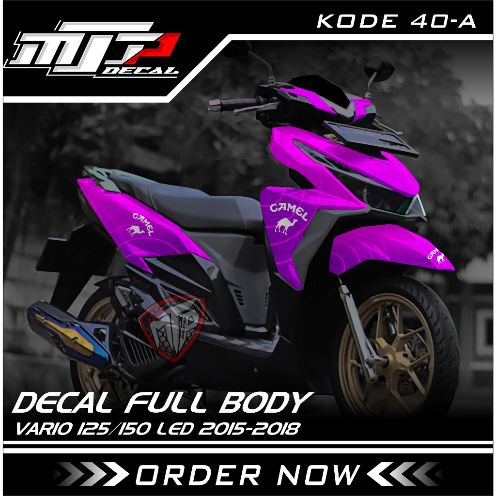 Latest Decal Sticker Vario Led 125 150 Full Body Dekal Sticker