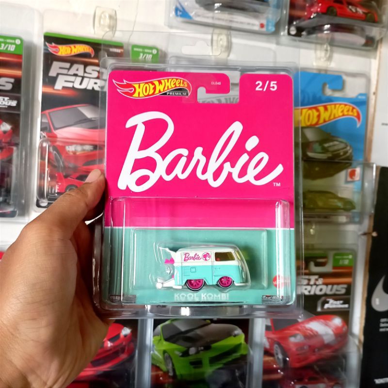 Hot Wheels Premium Kool Combi Barbie Shopee Malaysia