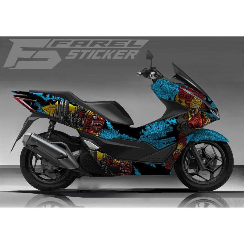 Sticker Decal Variation Honda Pcx Full Body Striping Variation