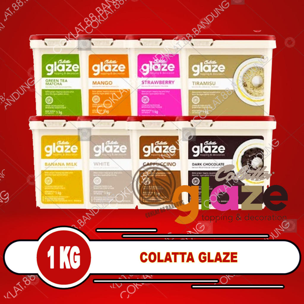 Colatta Glaze Kg Colatta Glaze Tiramisu Dark Chocolate Kg Topping