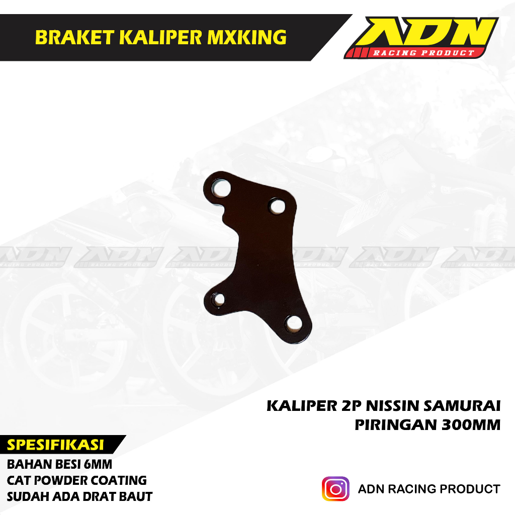 Nissin Samurai Mx King P Caliper Bracket Shopee Malaysia