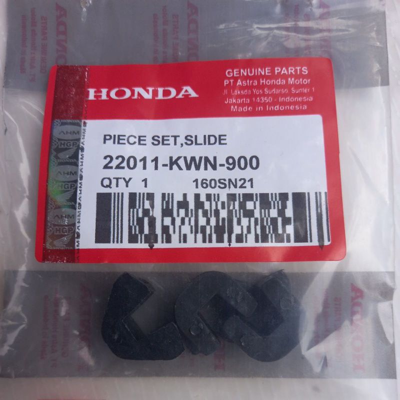 Slider Piece Slide Set Honda Vario 125 150 PCX 125 150 22011 KWN 900