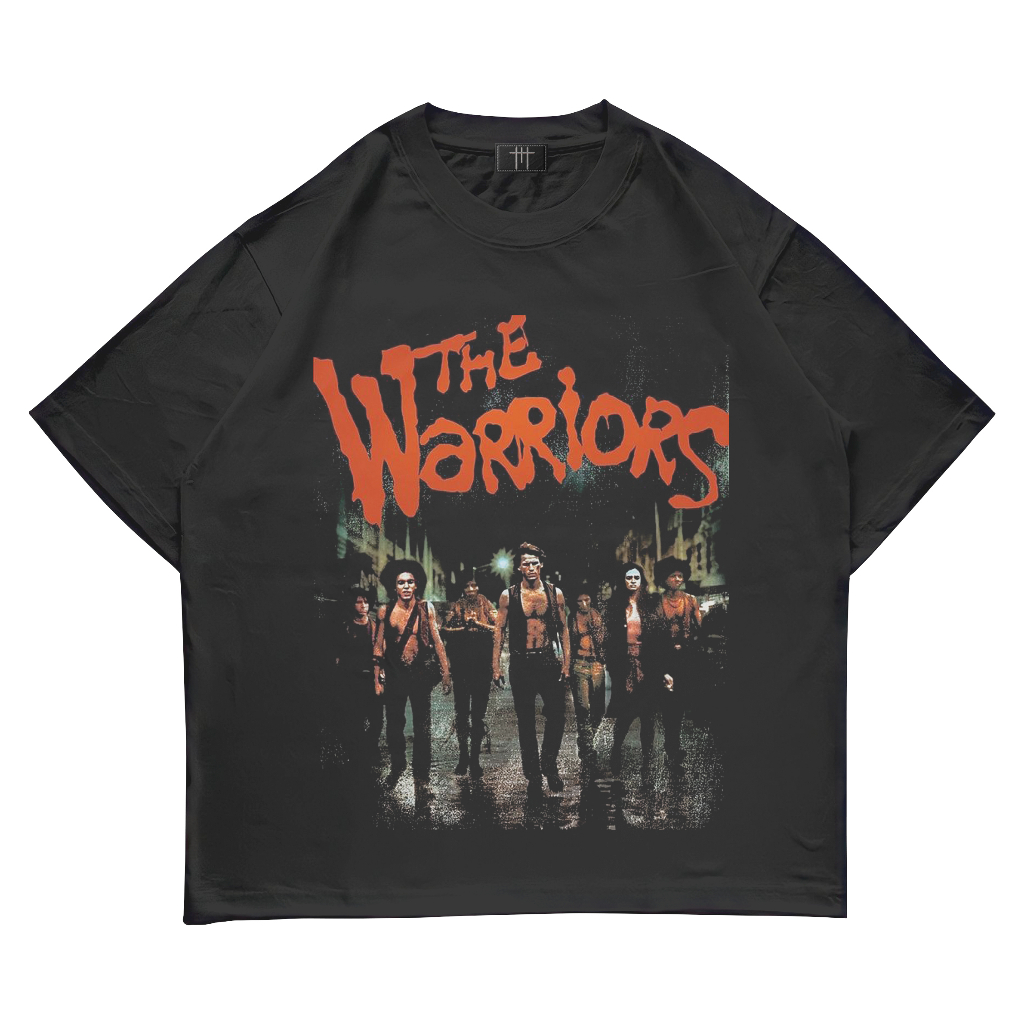 Megablast The Warriors Kaos Vintage Oversize Combed S Shopee