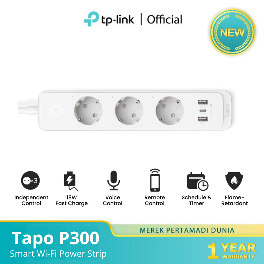 Tp Link Tapo P Smart Wi Fi Power Strip Easy To Use Smart Plug W