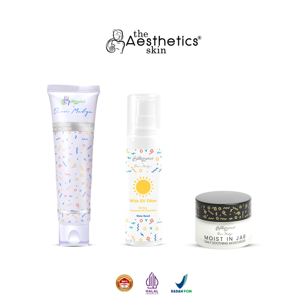 The Aesthetics Skin X Dion Mulya Basic Skincare MIJ Sunscreen Facial