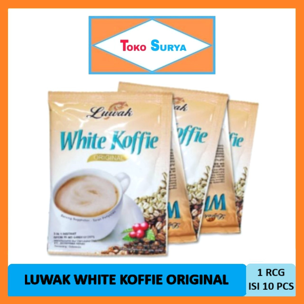 Luwak White Koffie Original Luwak Coffee X Gr Shopee Malaysia