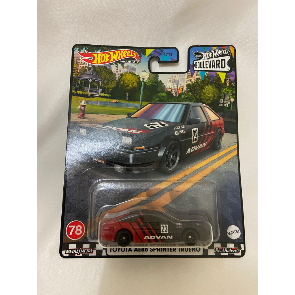 Hot Wheels Boulevard Toyota Ae Sprinter Trueno Hot Wheels Premium