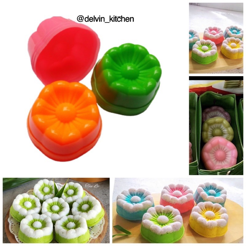 Dozen Twister Mold Agar Jelly Mini Pudding Chocolate Putu Ayu