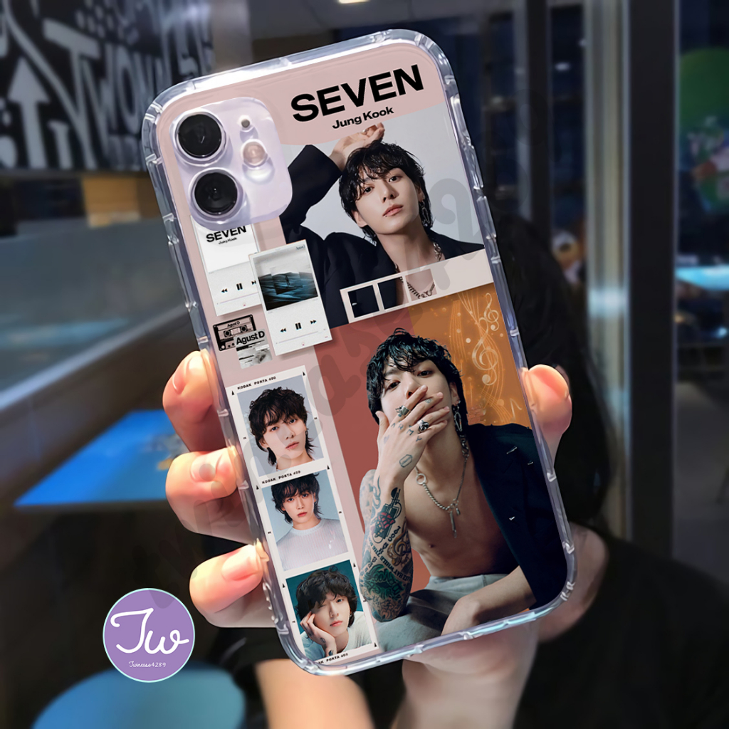 Ready Custom Case Motif Bts Jungkook Seven New Aesthetic Casing