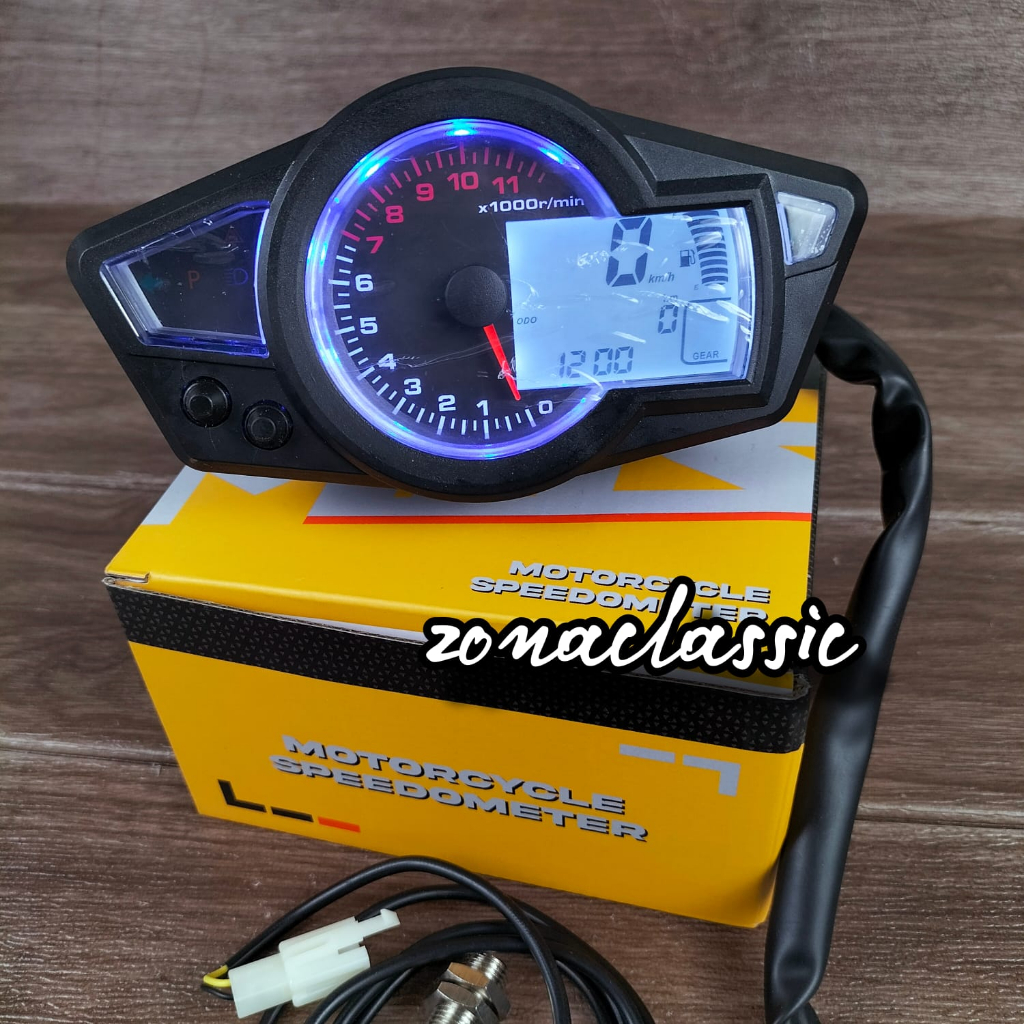 Speedometer KOSO RX1N Spido RX 1 Digital Spidometer Custom Universal