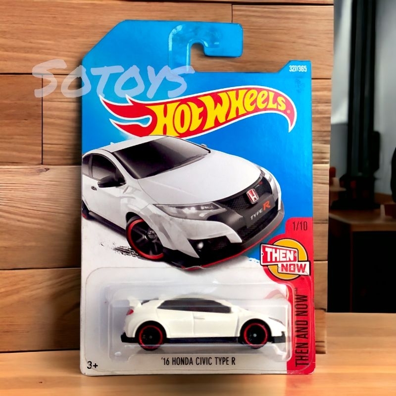 Hot Wheels Honda Civic Type R White Shopee Malaysia