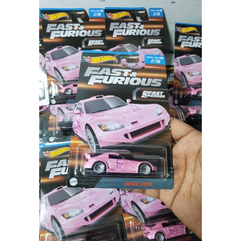 Hot Wheels Fast Furious Wave Honda S Pink Shopee Malaysia