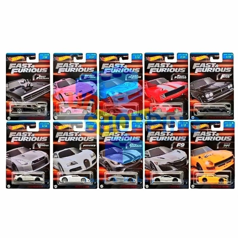 Hot Wheels Fast Furious Wave Hotwheels Latest Rd Collection