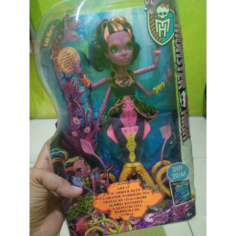 Monster High Great Scarrier Reef Kala Mer Ri Shopee Malaysia