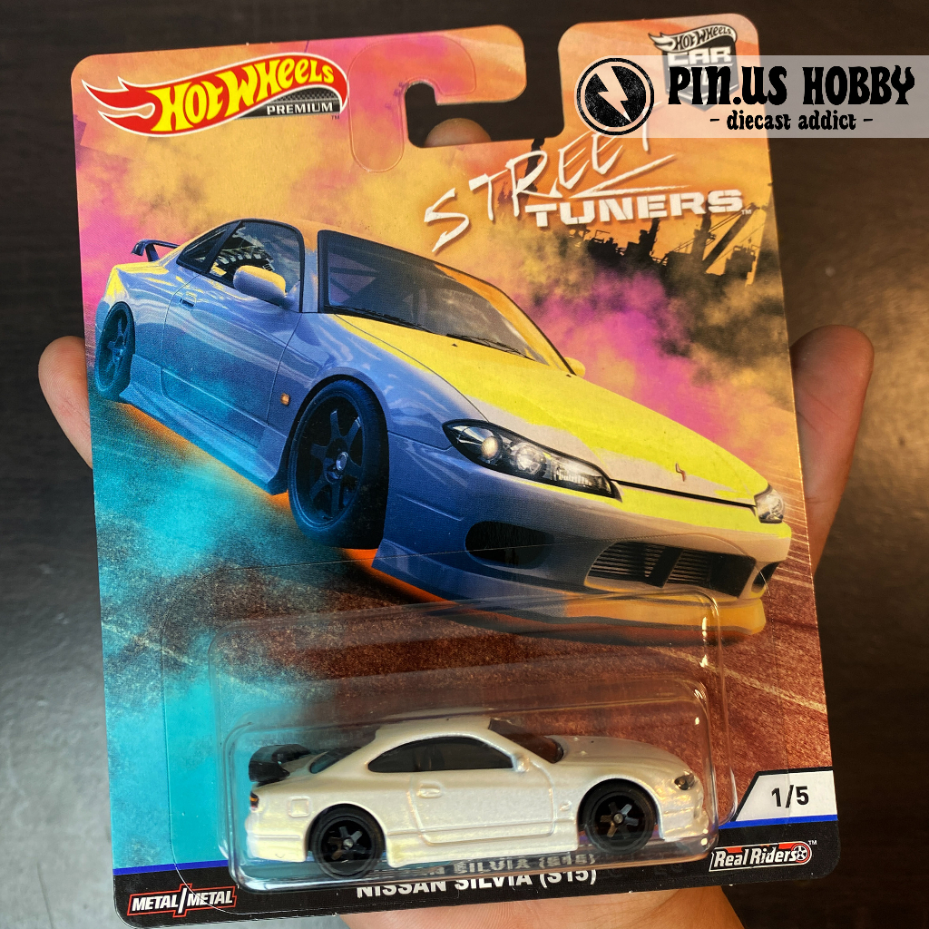 PUTIH Hot WHEELS PREMIUM NISSAN SILVIA S STREET TUNERS ORIGINAL HOT