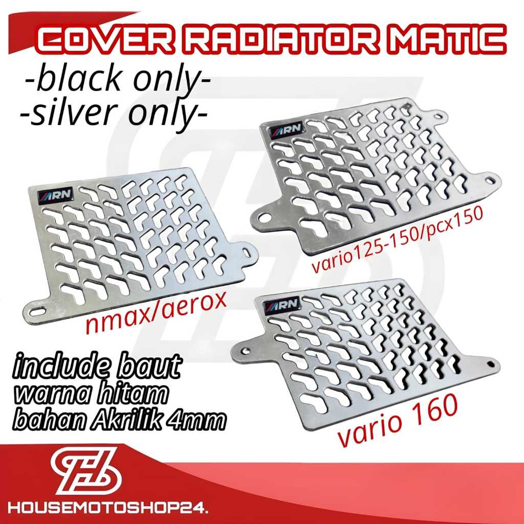 Radiator Cover Aerox New Old Connected Cover Radiator Vario