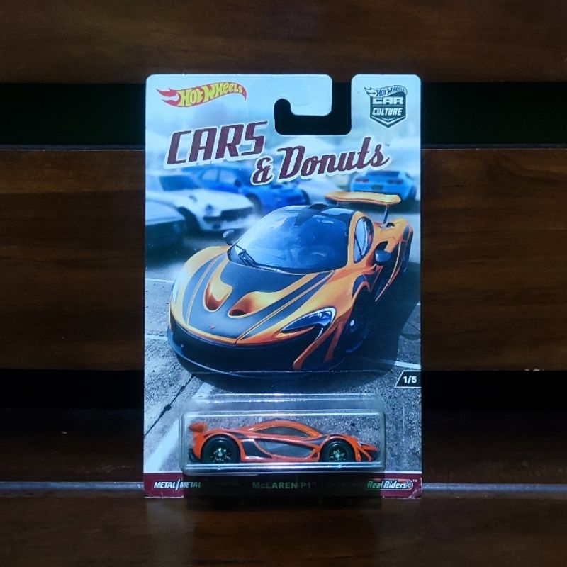 Hot Wheels Premium Cars Donuts McLaren P1 Shopee Malaysia