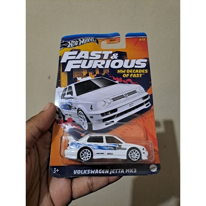 Putih Hotwheels Volkswagen Vw Jetta Mk White Fast And Furious Hw