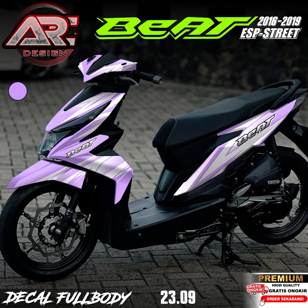 New Decal Sticker Honda Beat Esp Street 2016 2017 2018 2019 Full Body