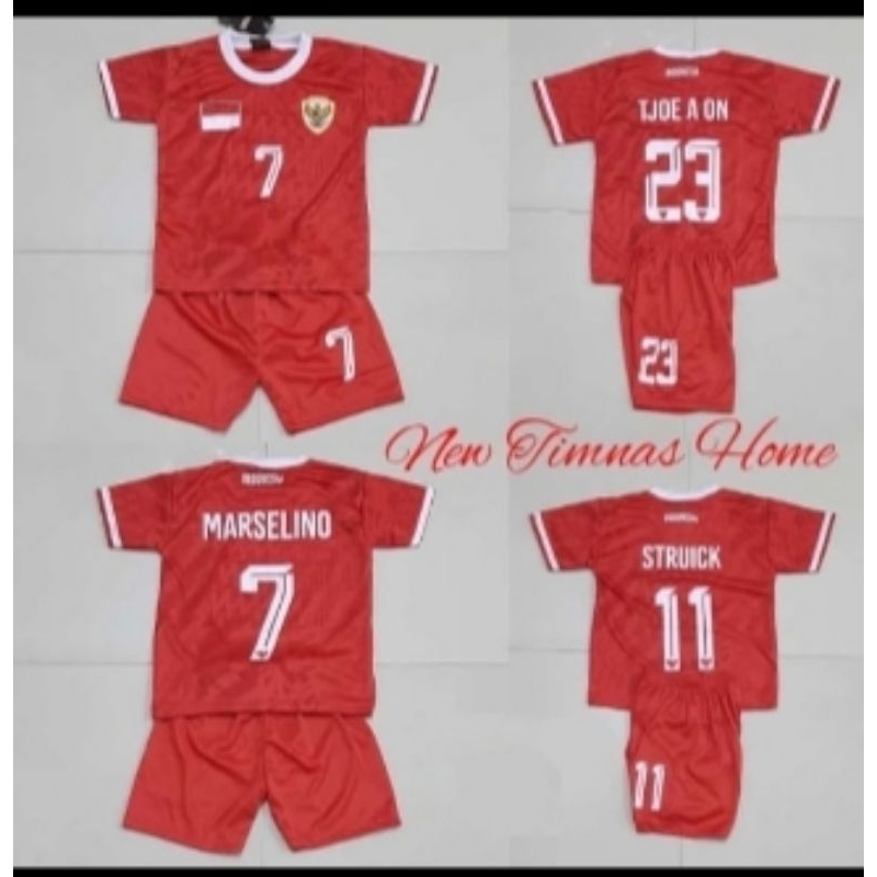 Indonesian National Team Soccer Jersey U Home Afc Cup