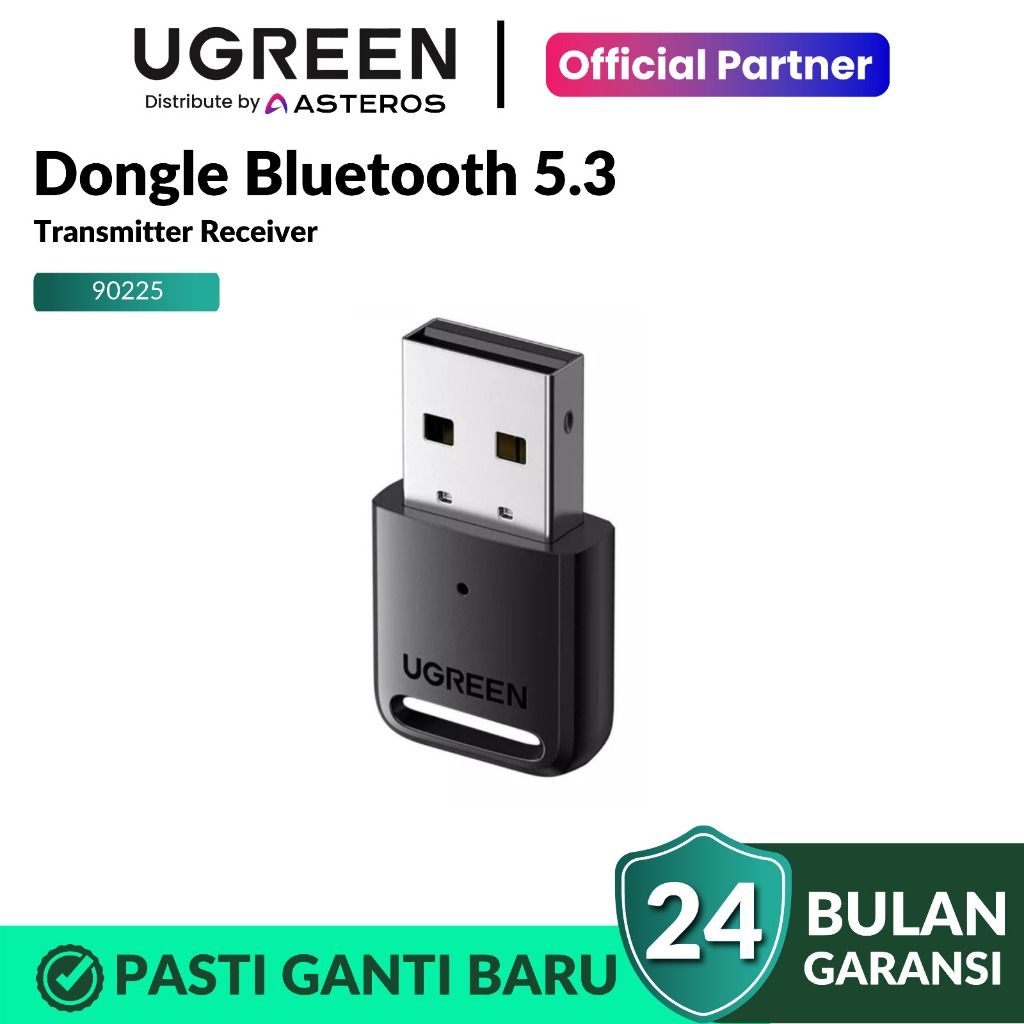 Ugreen Bluetooth Usb Adapter Black Shopee Malaysia