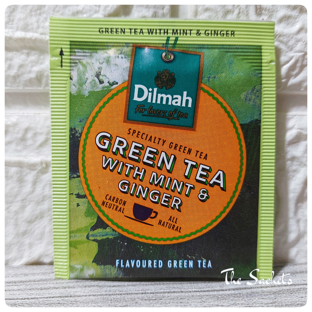 Dilmah Green Tea With Mint Ginger Sachet Shopee Malaysia