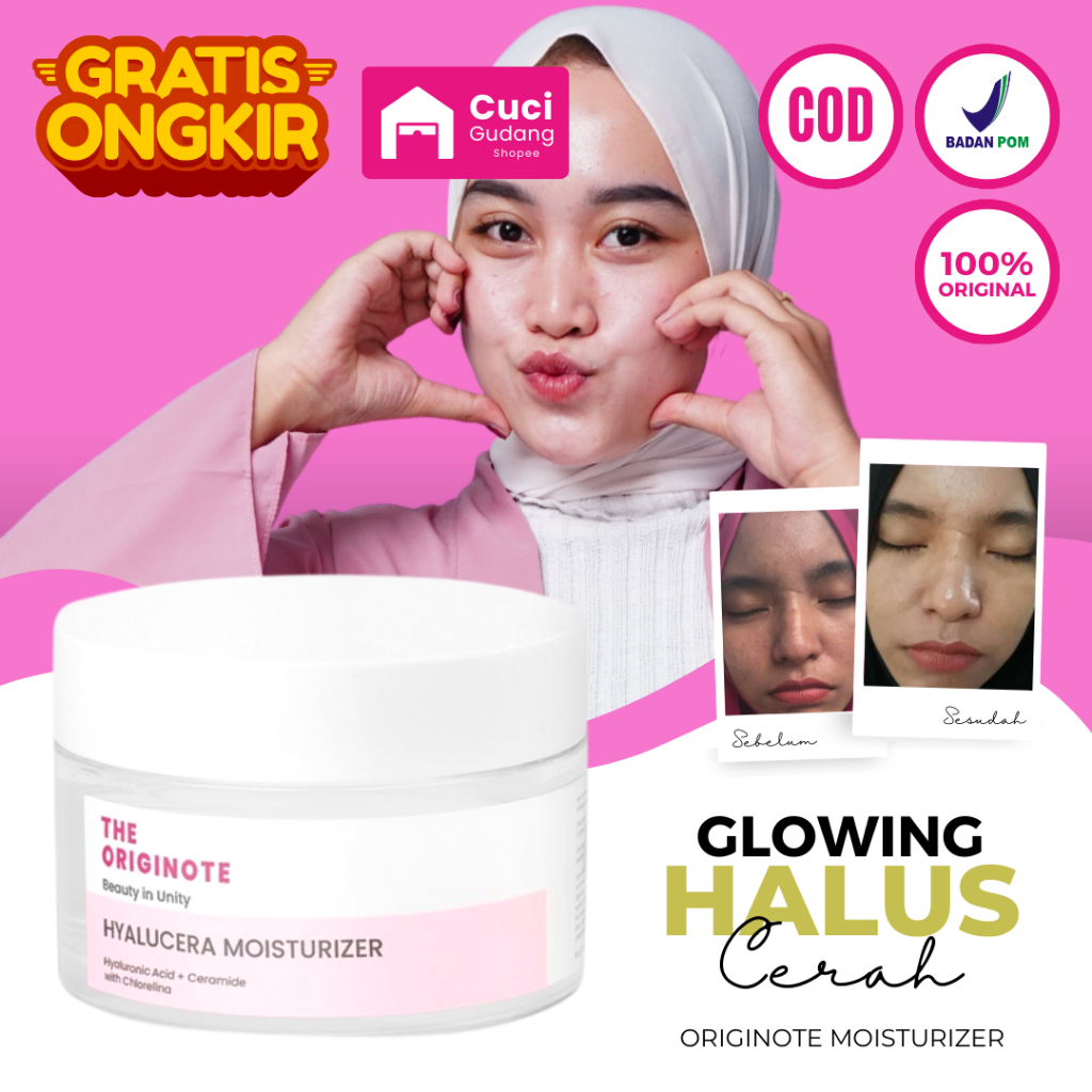 HITAM Originote Moisturizer Removing Black Spots On The Face