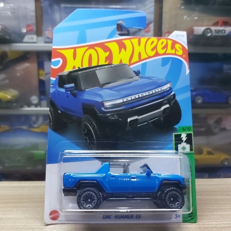 Hot Wheels Gmc Hummer Ev Blue Shopee Malaysia