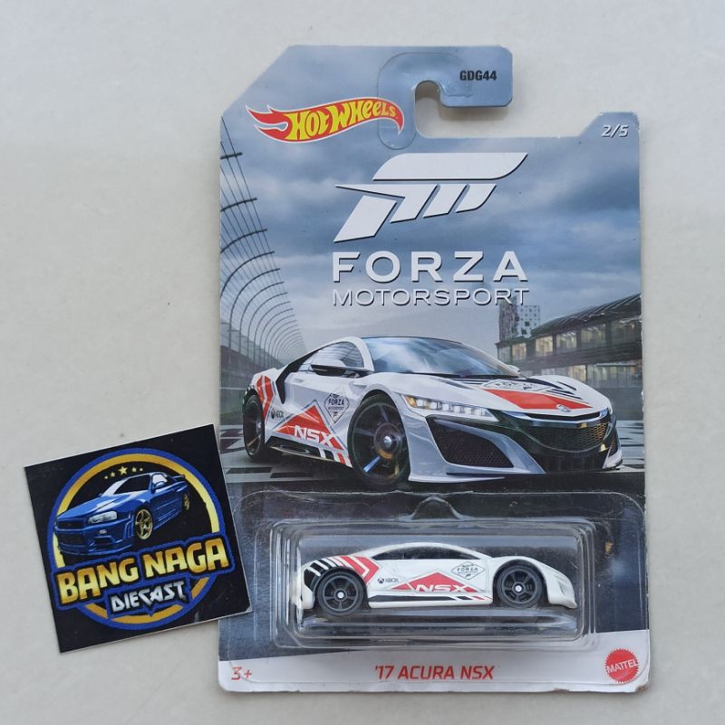 Hotwheels 17 Acura Nsx Forza Shopee Malaysia