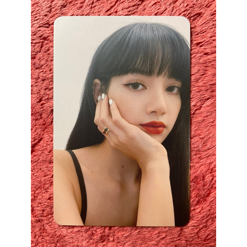 Official PHOTOCARD PC LISA LALISA BLACKPINK ALBUM BORNPINK THE ALBUM