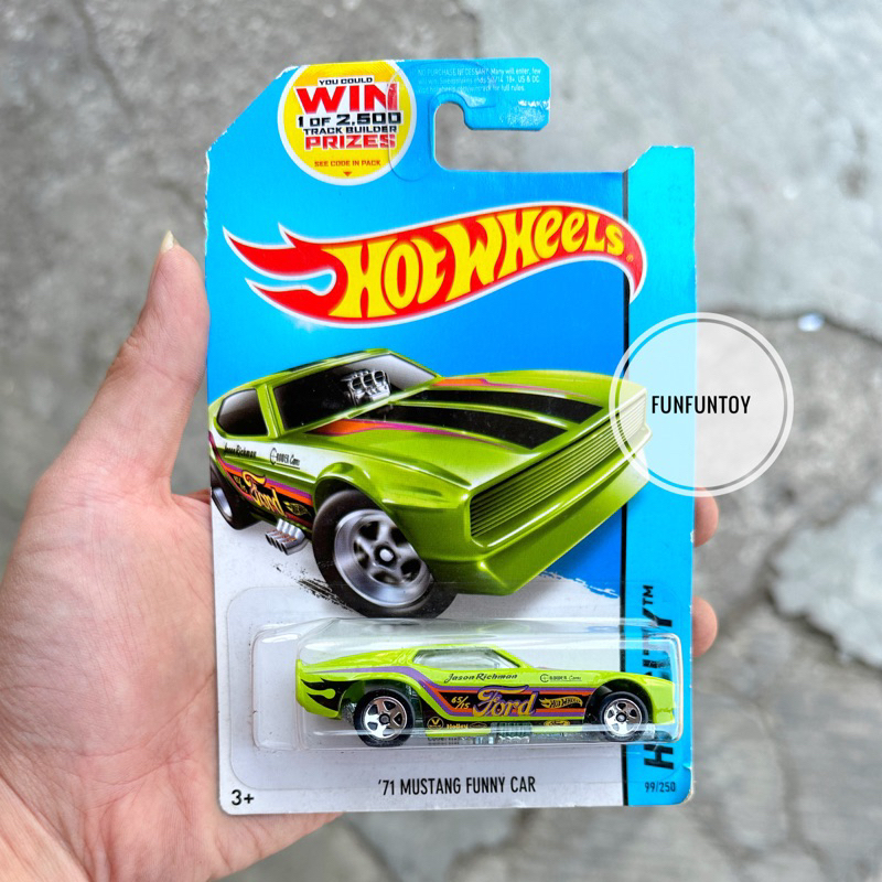 Hotwheels Hot Wheels 71 Mustang Funny Car Shopee Malaysia