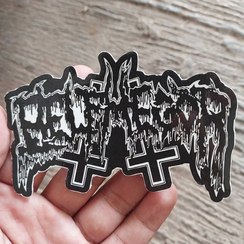 Belphegor Logo Sticker Black Metal Band Sticker Cutting Sticker