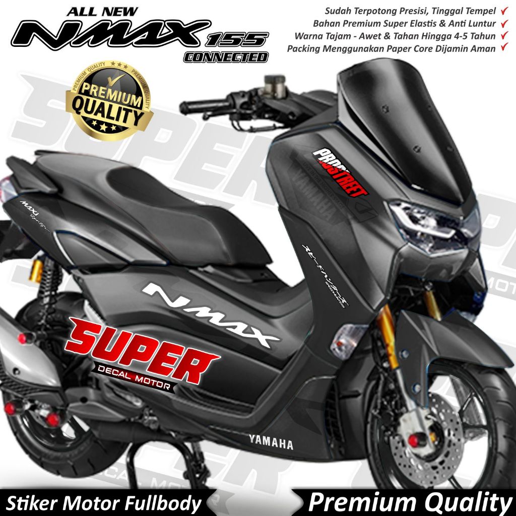 Newest Sticker Decal Yamaha Nmax Full Body Variation