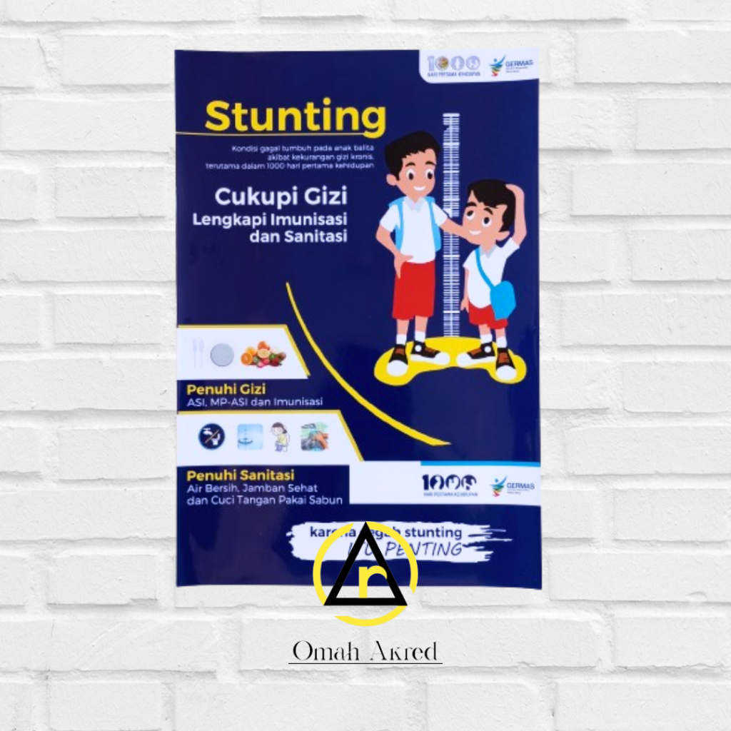 Stunting Poster Complete Immunization And Sanitation Prevent