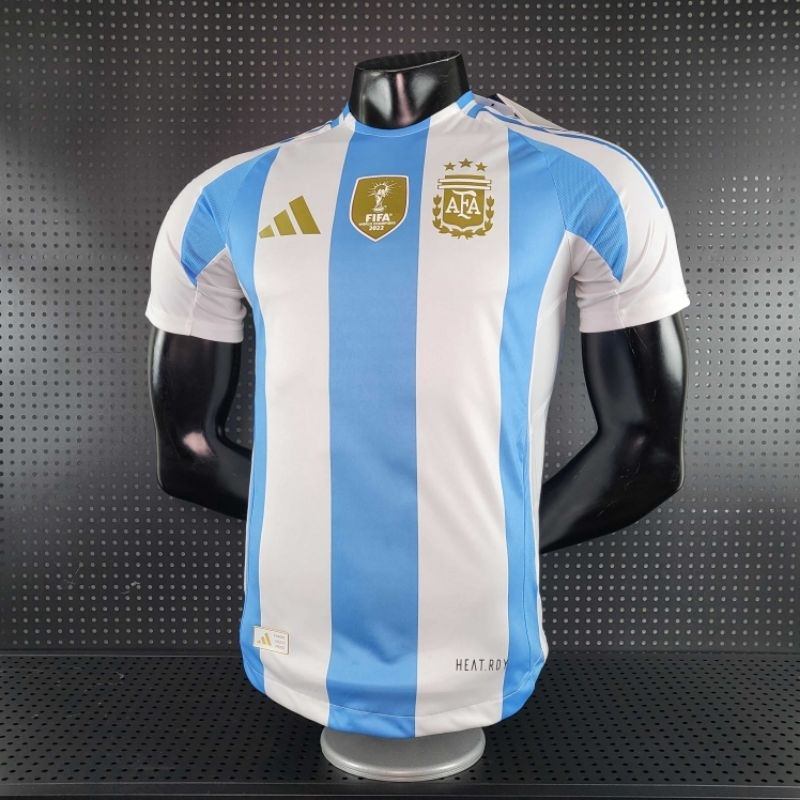 Jersey Argentina Home New Copa America Import Premium High Quality