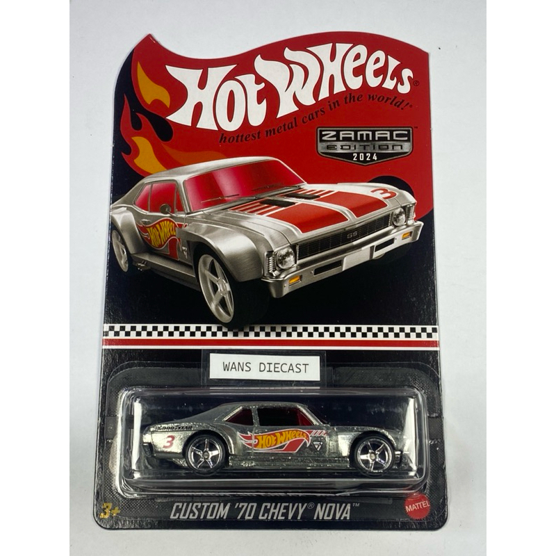 Hot Wheels Collector Edition Custom Chevy Nova Zamac