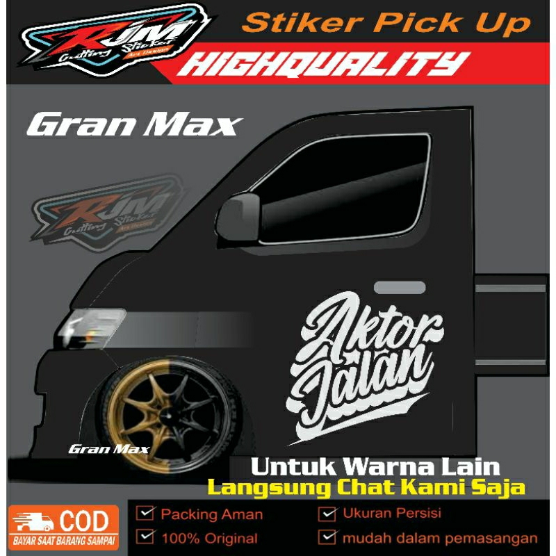 Sticker Side Door PICK UP GRAND MAX L300 SS CARRY Etc Shopee Malaysia