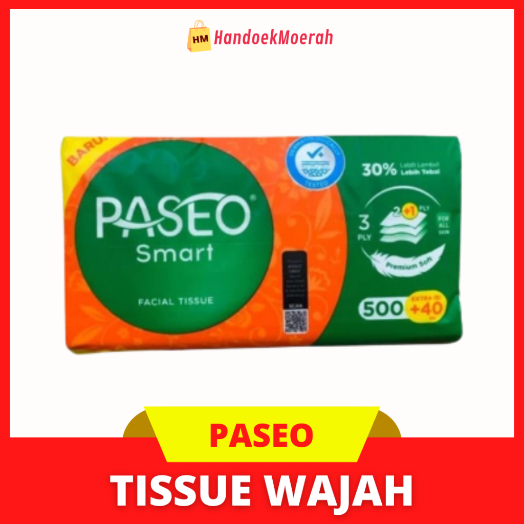 Paseo Smart Facial Tissue S Ply Total Ply Shopee Malaysia