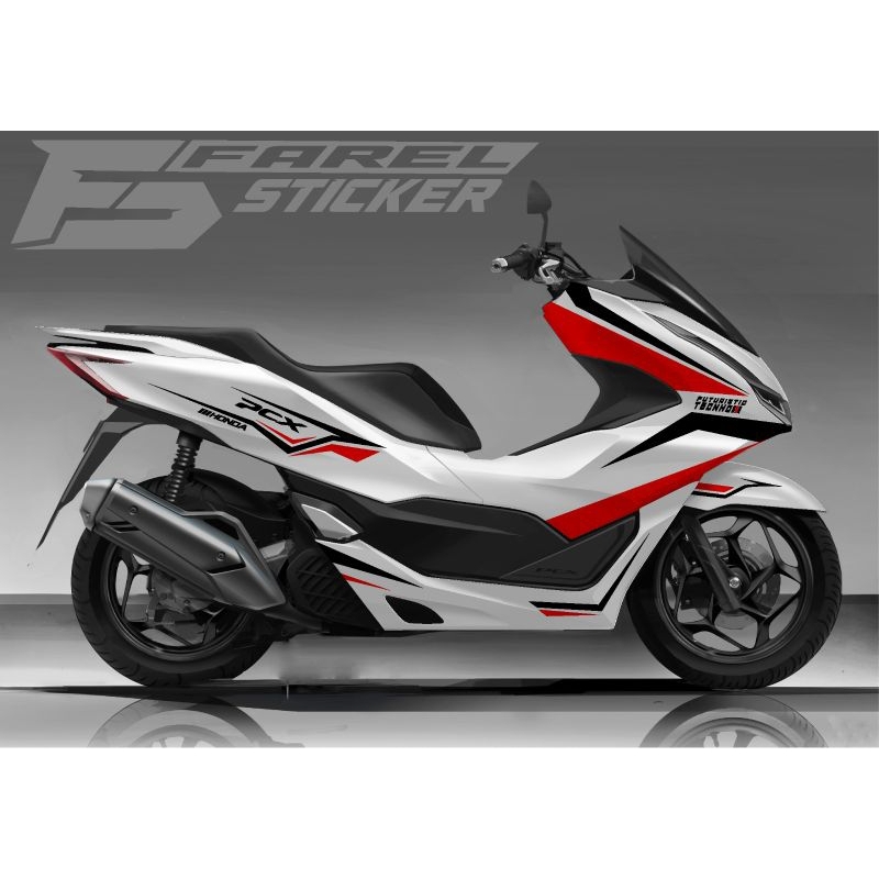 Honda Pcx 160 150 Motorcycle Variation Decal Sticker Full Body Striping