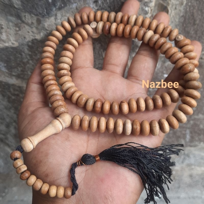 KAYU Tasbih 99 Fragrant Sandalwood Flat Model Shopee Malaysia