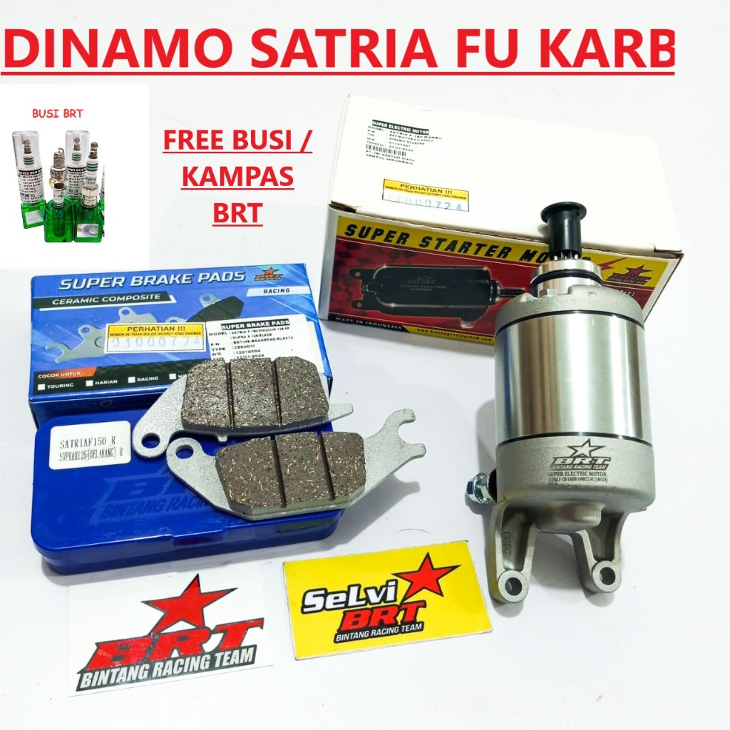 Dynamo Starter Bore Up Brt Satria F Fu Carburetor Carburetor Cc